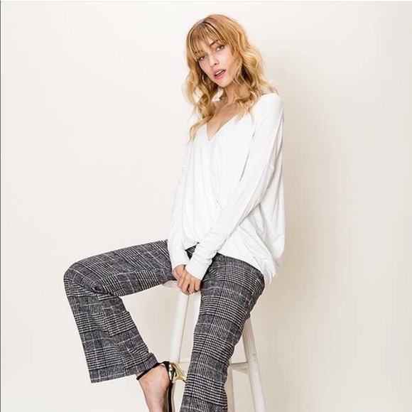 HYFVE Pants - 🤩SALE Plaid Pants soft Comfy Cigarette Pants